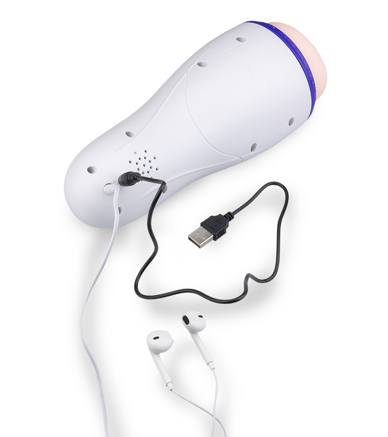 Masturbator mit Vibration und Audiofunktion Favour