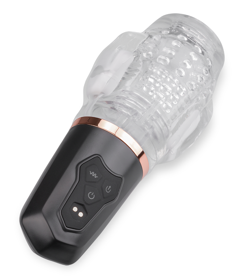 Masturbator mit Vibration und Saugfunktion Again