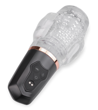 Laden Sie das Bild in den Galerie-Viewer, Masturbator mit Vibration und Saugfunktion Again