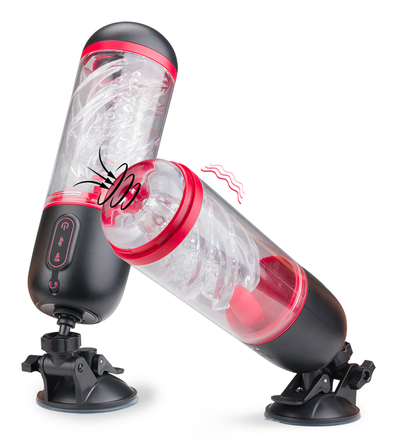 Masturbator mit Vibration und Saugfunktion Audacious