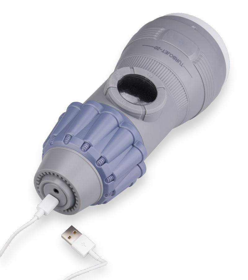 Masturbator mit Vibration und Saugfunktion Turbojet