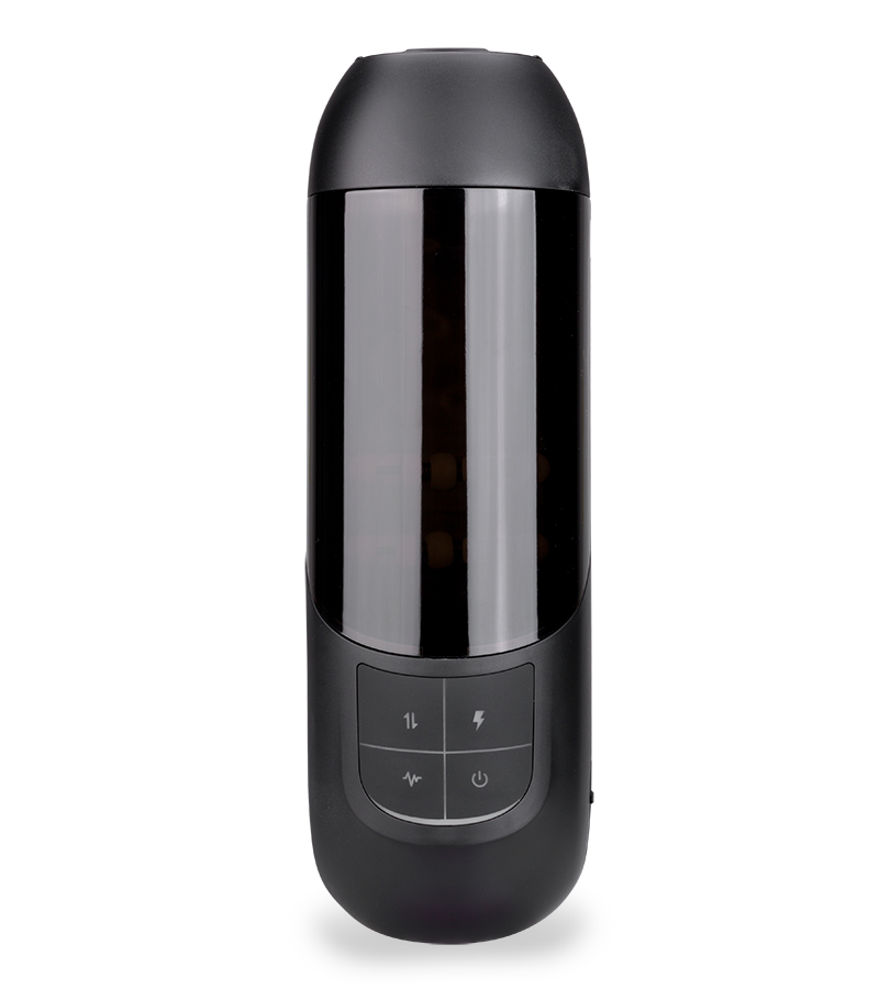 Masturbator mit Vibrations- und Stoßfunktion Loch Ness