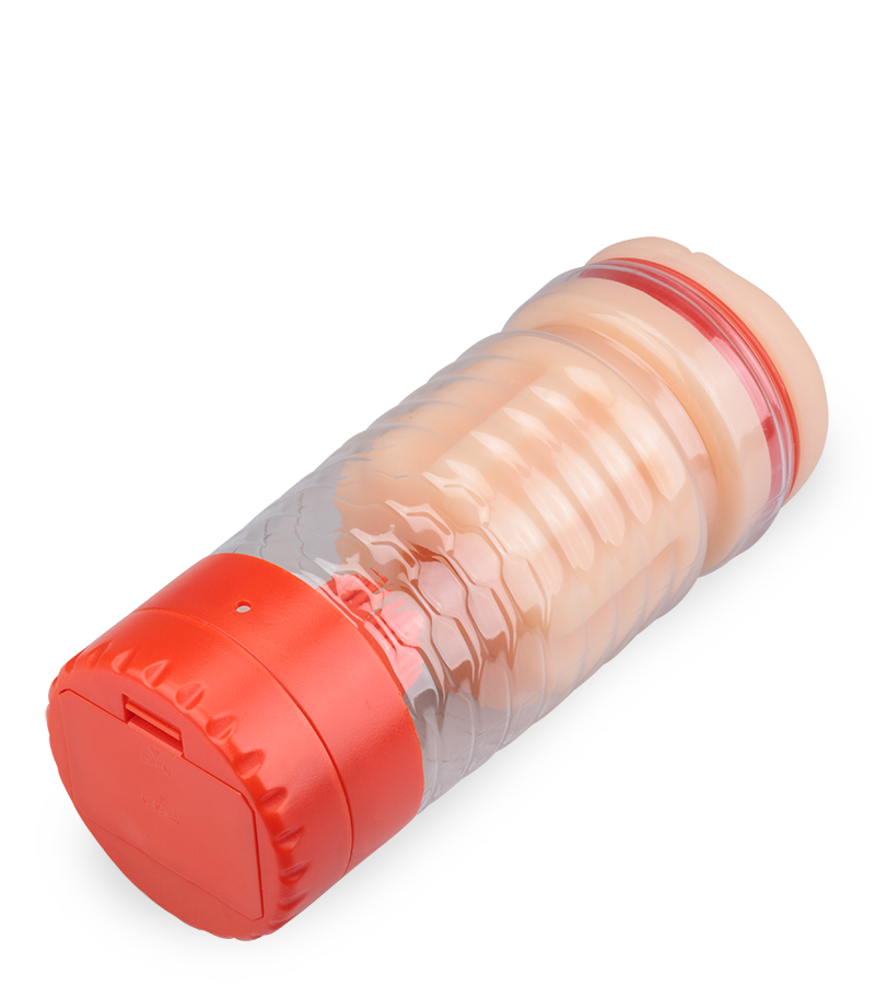 Masturbator mit vibrierender Zunge