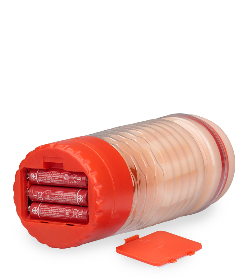 Masturbator mit vibrierender Zunge