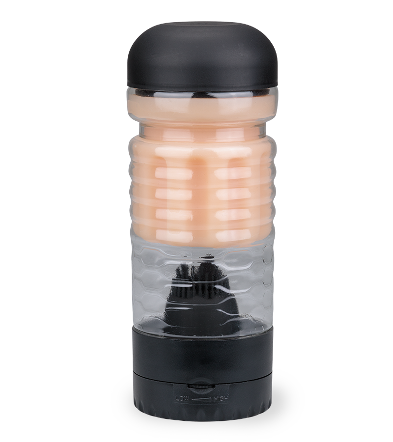 Masturbator mit vibrierender Zunge