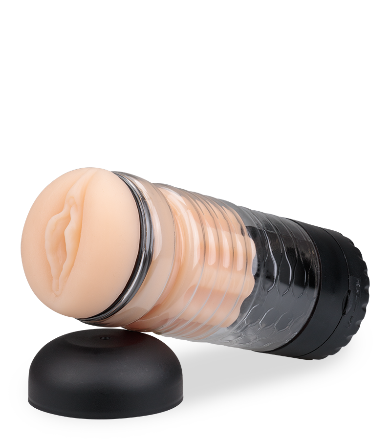 Masturbator mit vibrierender Zunge