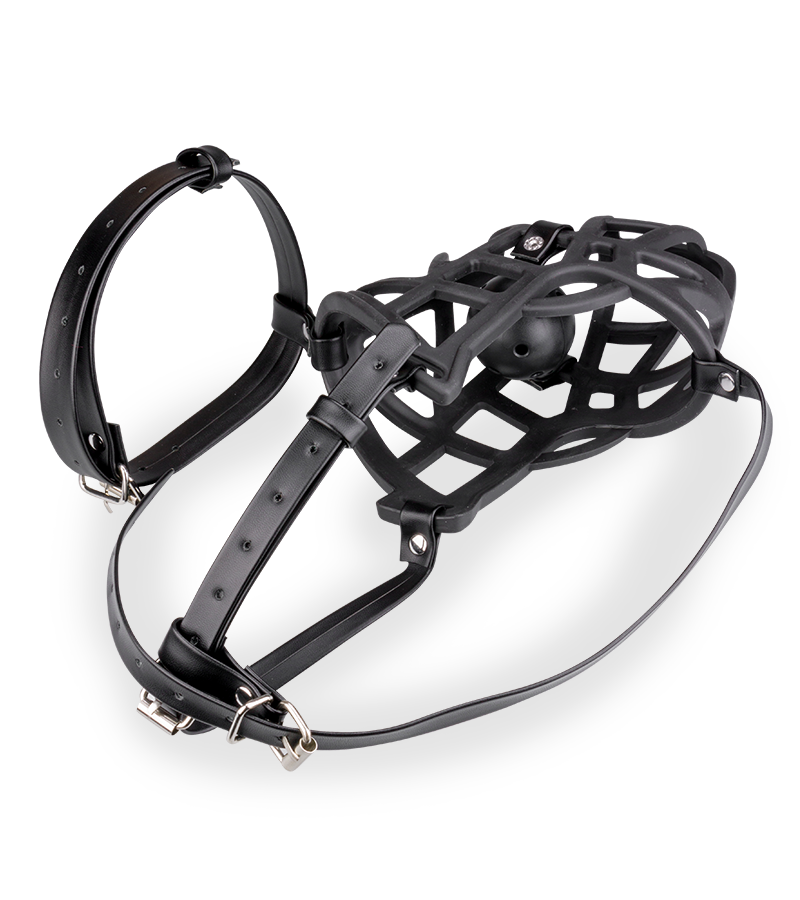 Maulkorb mit abnehmbarem Gagball