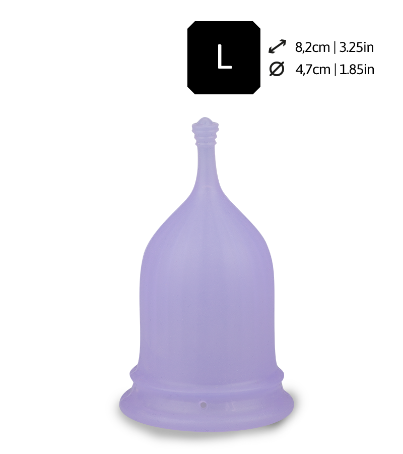 Menstruationstasse Poppycup 3 Größen