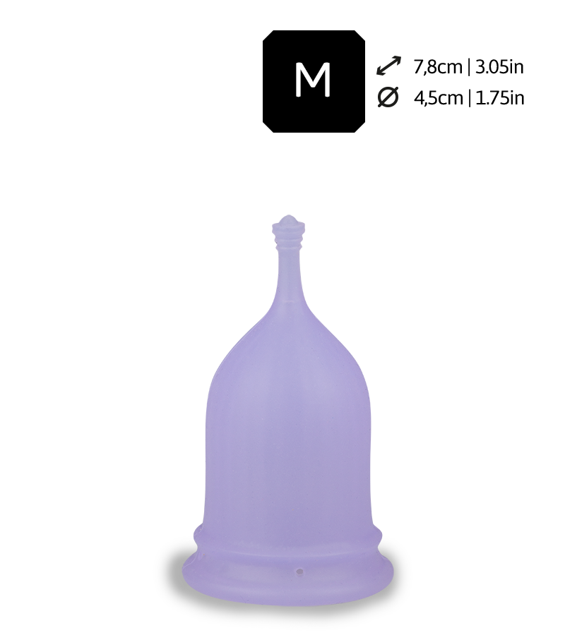 Menstruationstasse Poppycup 3 Größen