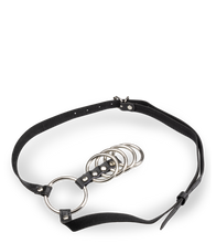 Laden Sie das Bild in den Galerie-Viewer, Metall-Peniskäfig mit Taillenriemen