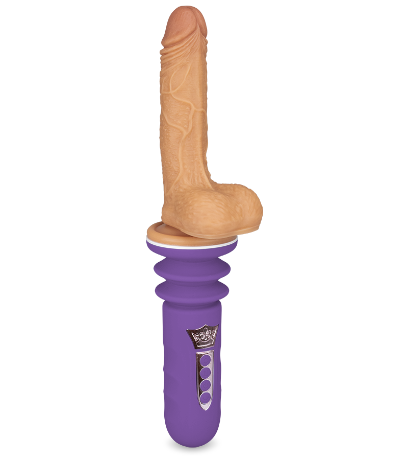Mini-Sexmaschine mit Saugnapfdildo