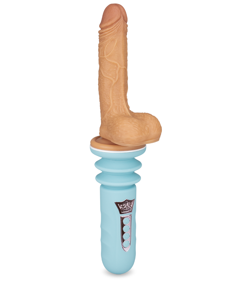 Mini-Sexmaschine mit Saugnapfdildo