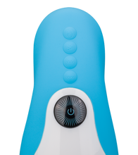 Laden Sie das Bild in den Galerie-Viewer, Mund-Masturbator mit Vibration und Heizung Blue Viper