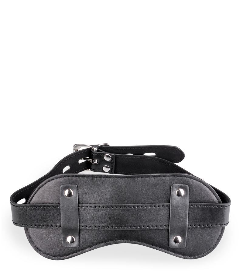 Mundknebel aus 100 % Kunstleder