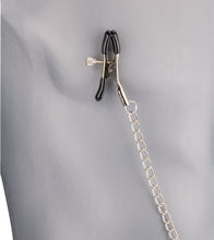 Laden Sie das Bild in den Galerie-Viewer, Nippelklemmen + Metall-Penisring