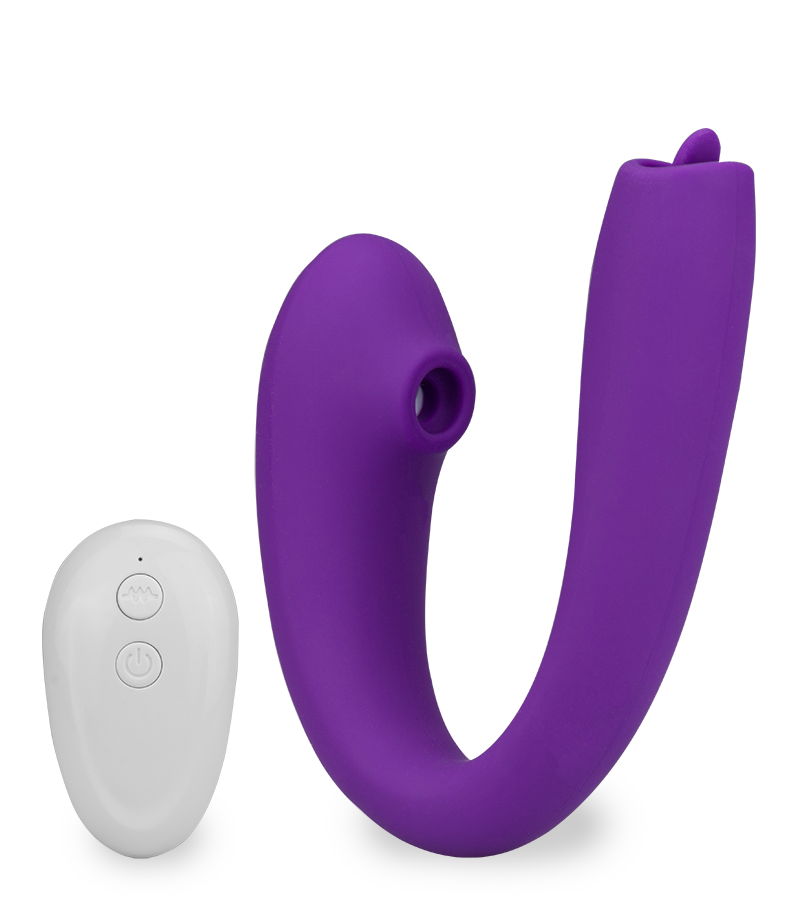 Paarvibrator und Druckwellenstimulator Ades
