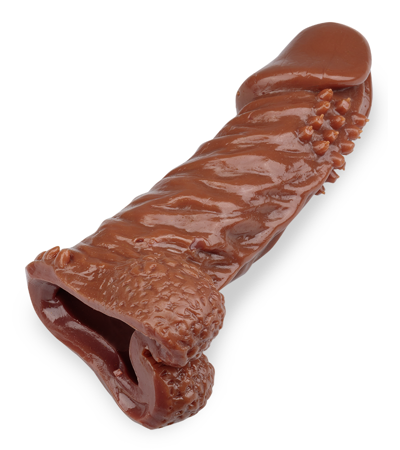 Penis-Extender mit großer Eichel