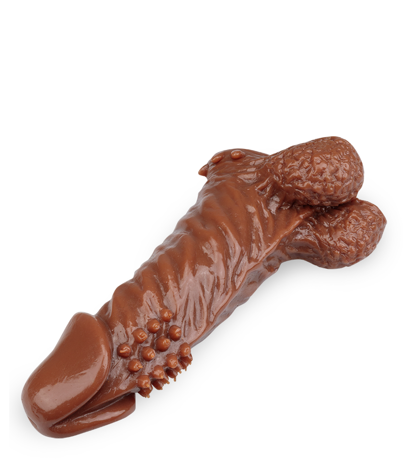 Penis-Extender mit großer Eichel
