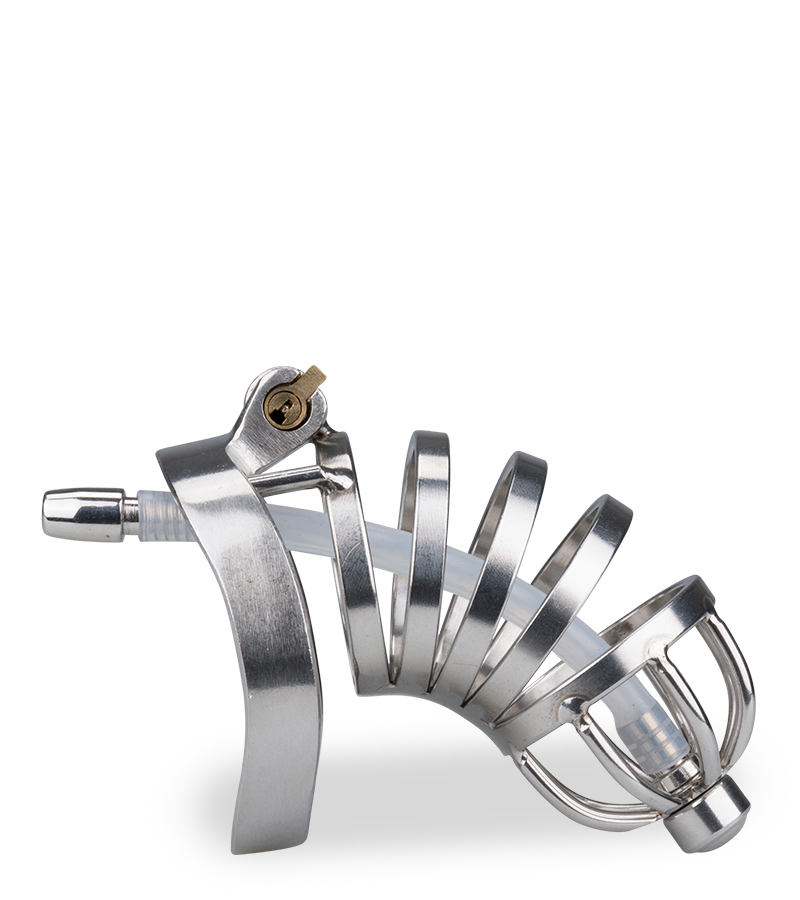 Penis-Käfig mit Harnröhrensonde Verdict