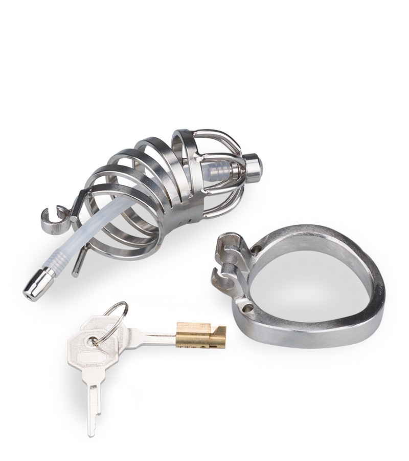 Penis-Käfig mit Harnröhrensonde Verdict