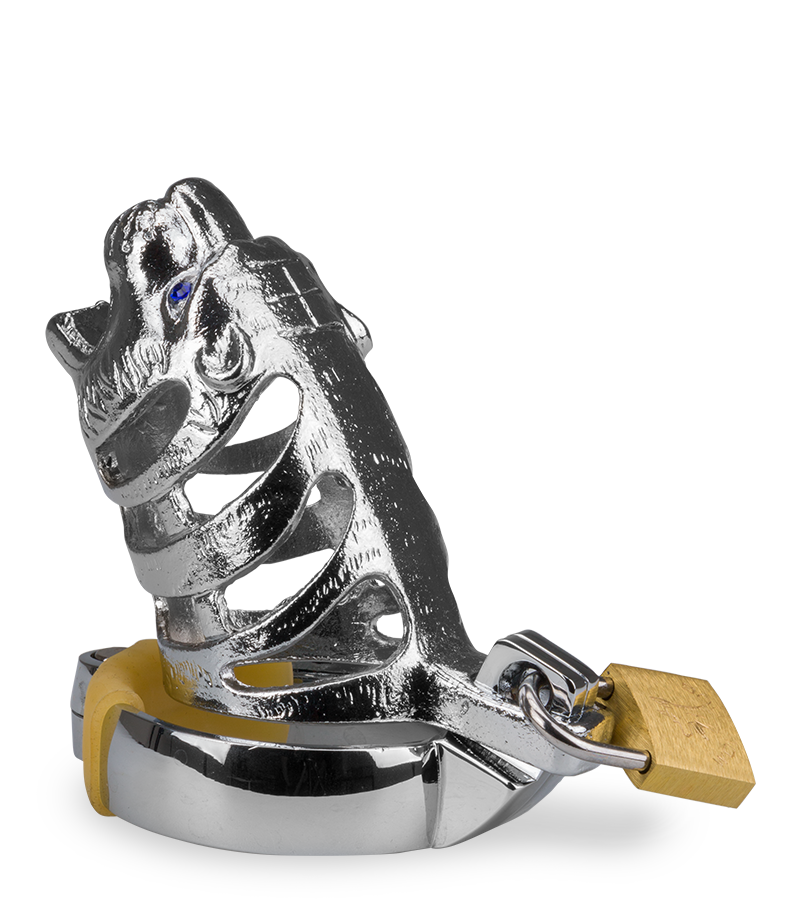 Peniskäfig im Design der chinesischen Astrologie Tiger