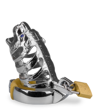 Laden Sie das Bild in den Galerie-Viewer, Peniskäfig im Design der chinesischen Astrologie Tiger