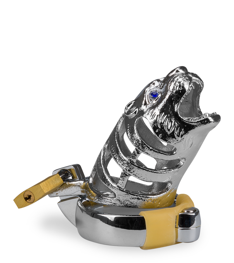 Peniskäfig im Design der chinesischen Astrologie Tiger