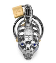 Laden Sie das Bild in den Galerie-Viewer, Peniskäfig im Design der chinesischen Astrologie Tiger
