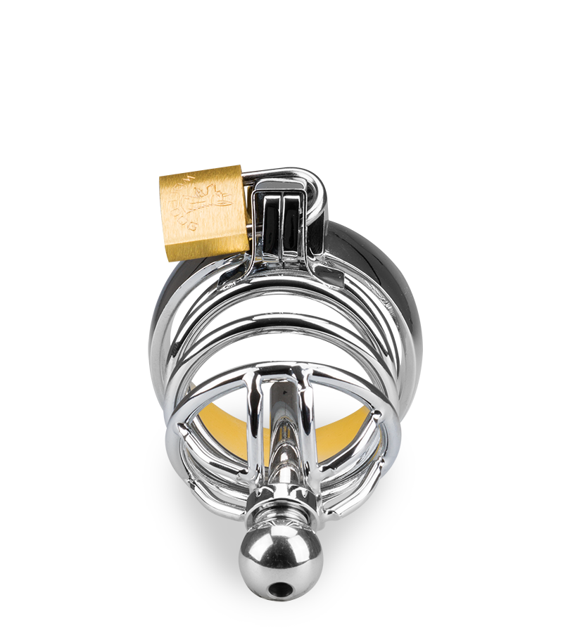 Peniskäfig mit Harnröhrenplug Alcatraz