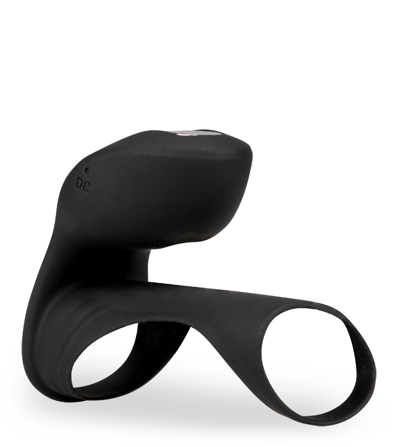 Penismanschette mit Klitorisstimulator 7 Modi