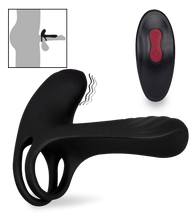 Laden Sie das Bild in den Galerie-Viewer, Penismanschette mit Vibration Franck