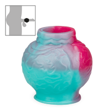 Laden Sie das Bild in den Galerie-Viewer, Penismanschette Wolf mit Knoten