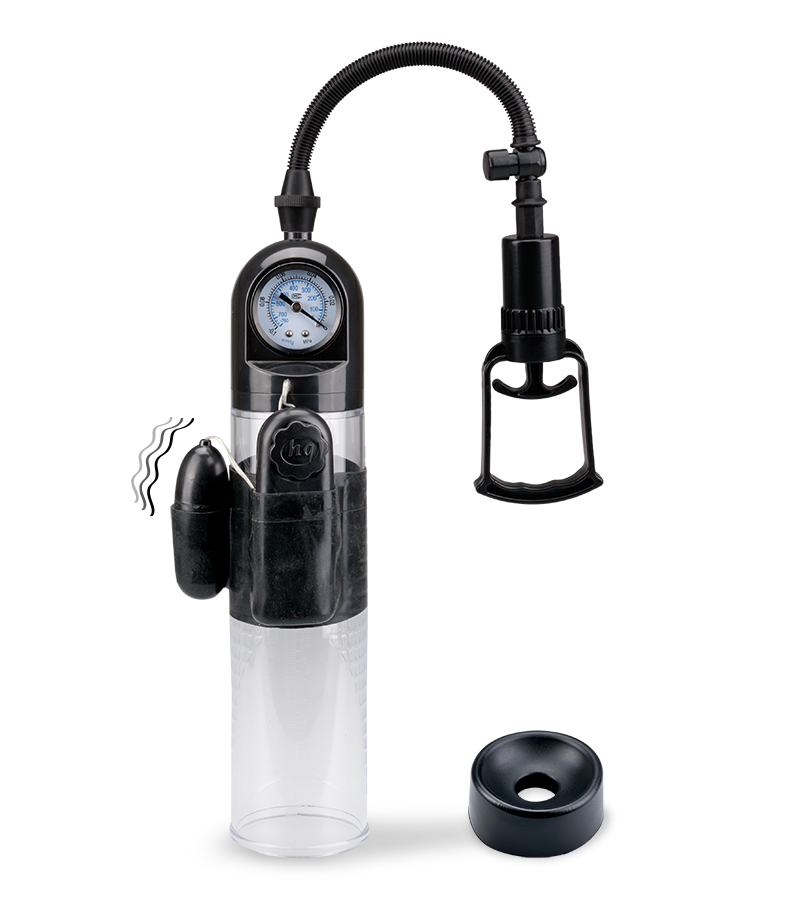 Penispumpe mit Vibrationsfunktion