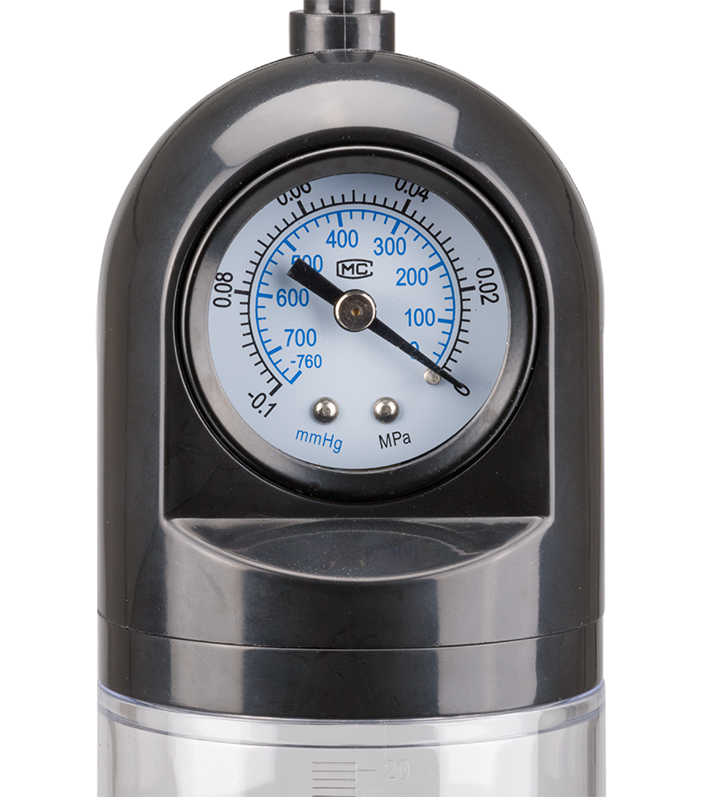 Penispumpe mit Vibrationsfunktion