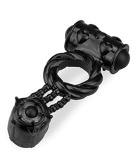 Laden Sie das Bild in den Galerie-Viewer, Penisring mit 2 Vibro-Bullets