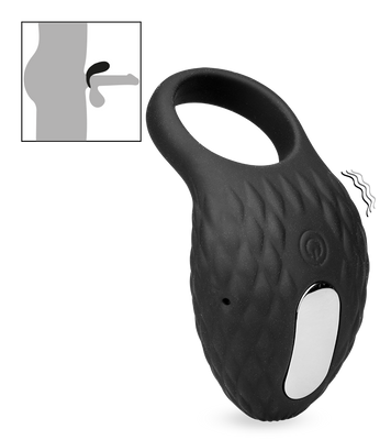 Penisring mit Vibration und Rillenstruktur 7 Modi