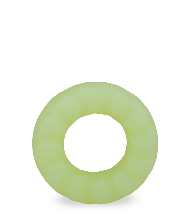 Phosphoreszierender Cockring aus medizinischem Silikon Road Trip