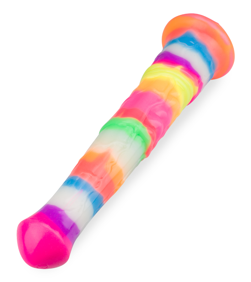 Phosphoreszierender Dildo mit Saugnapf Pferd