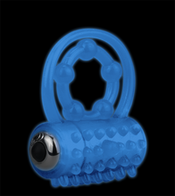 Laden Sie das Bild in den Galerie-Viewer, Phosphoreszierender Doppel-Cockring mit Vibration Lumino