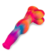 Laden Sie das Bild in den Galerie-Viewer, Phosphoreszierender Saugnapf-Dildo Dobermann