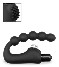 Laden Sie das Bild in den Galerie-Viewer, Prostata-Vibrator mit Analkette und Noppen