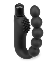 Laden Sie das Bild in den Galerie-Viewer, Prostata-Vibrator mit Analkette und Noppen