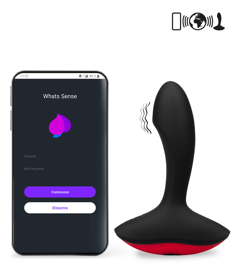 Prostatastimulator mit App Vendetta