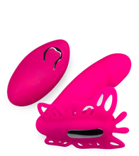 Laden Sie das Bild in den Galerie-Viewer, Pulsierende und vibrierende Vibrating Panty für Klitoris und G-Punkt