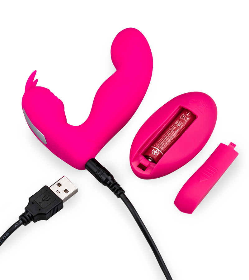 Pulsierender und vibrierender Klitoris- und G-Punkt-Stimulator