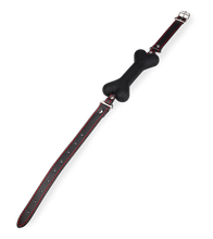 Laden Sie das Bild in den Galerie-Viewer, Puppy-Play-Knebel Knochen aus Silikon 12,3 cm