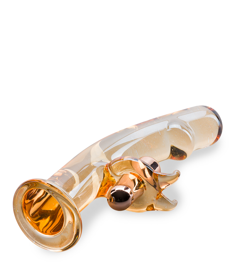 Rabbit-Vibrator aus Glas Mr Pleasure