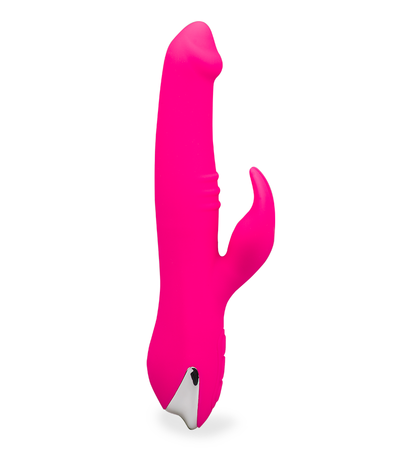 Rabbit-Vibrator mit 360°-Rotation Holy Fork