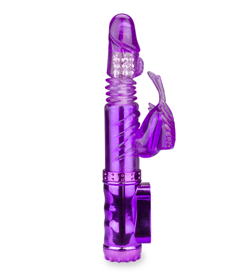 Rabbit-Vibrator mit Stoßfunktion Swan