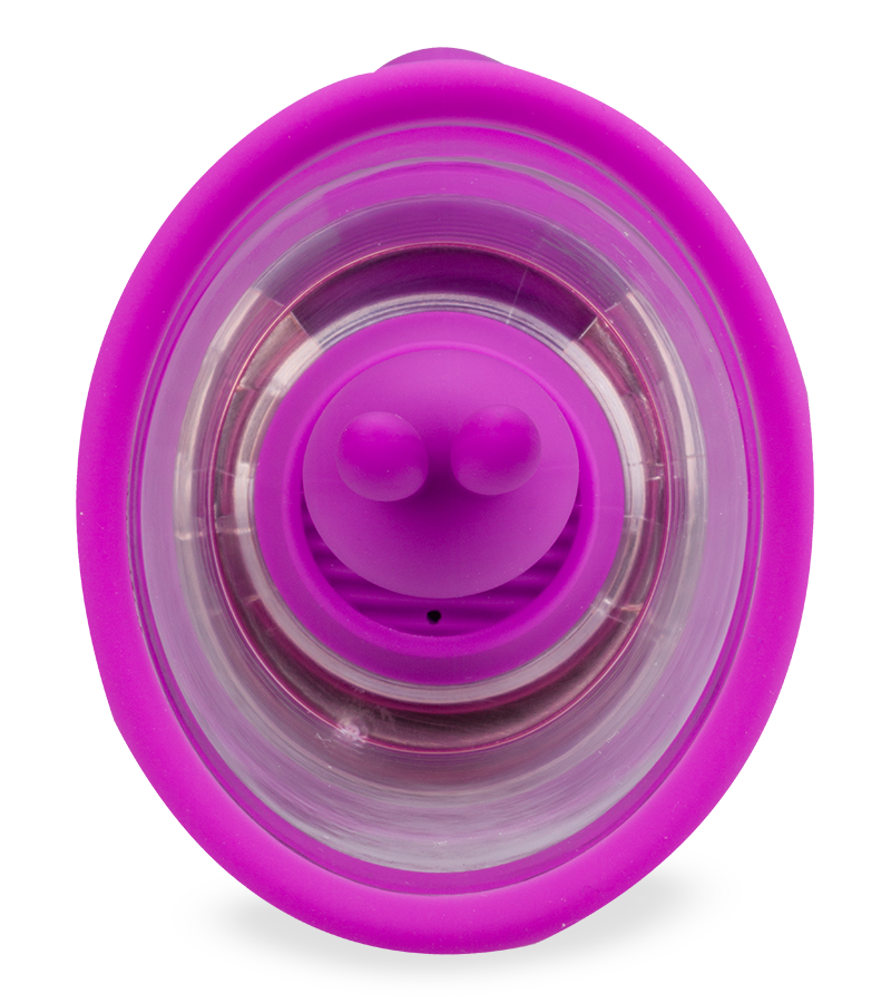 Rabbit-Vibrator mit Vagina-Pumpe Fine